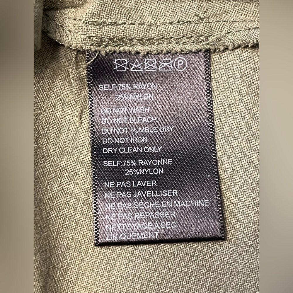 Urban Outfitters Sage Green Button Dress, size S - Picture 9 of 9